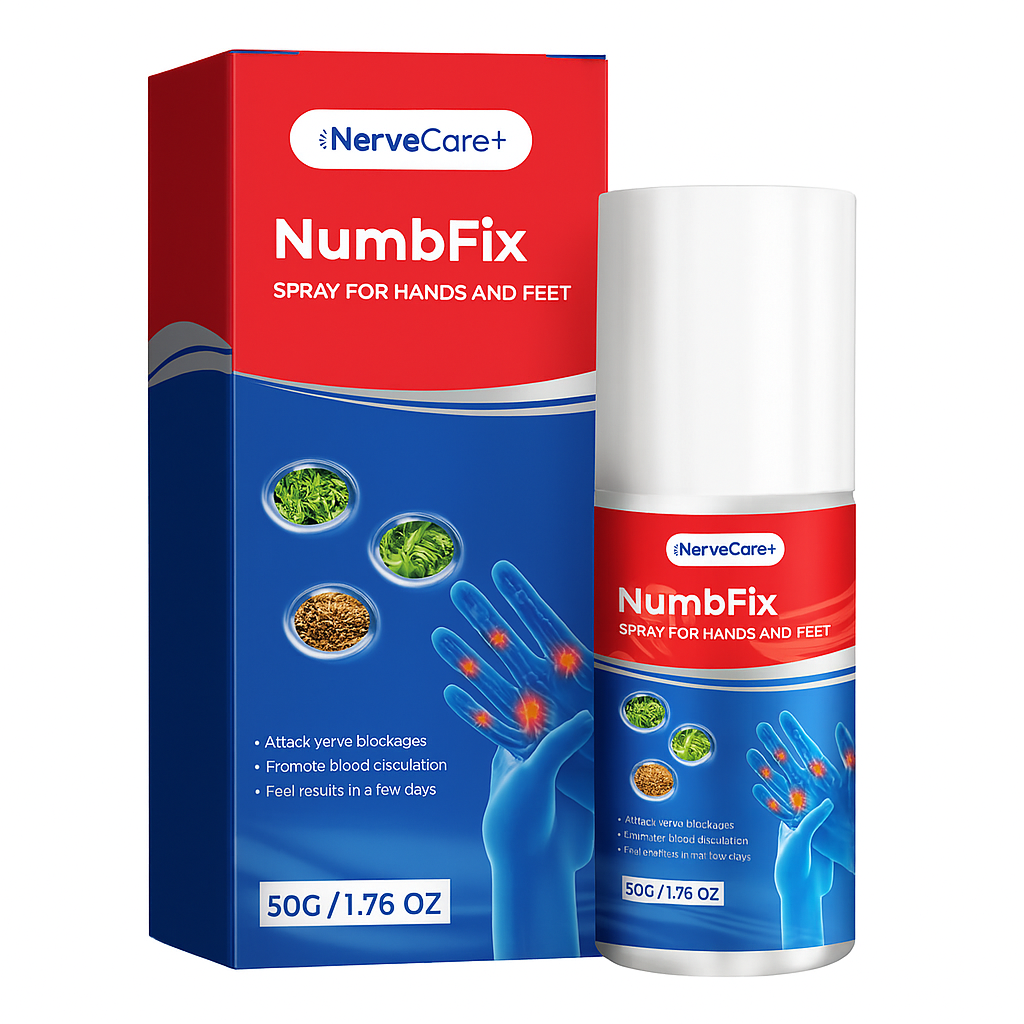 NerveCare+™ Spray - Reducer nervesmerter og følelsesløshed med 93 % på kun 5 dage