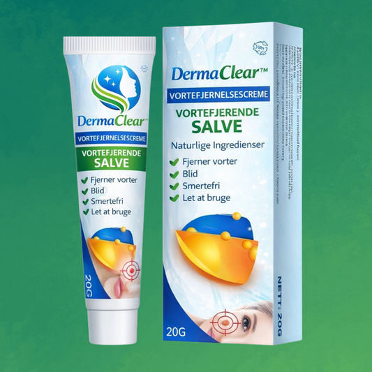 DermaClear™ Vortefjernelsescreme | Glat hud uden vorter – for altid!