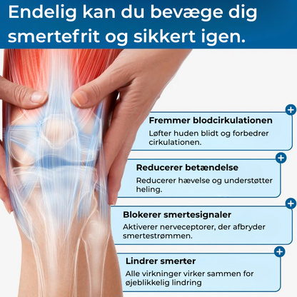 FlexTape™ - Fysioterapeut-testet knæstøtte på sekunder!