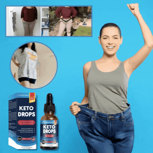 VitaBurn™ Keto Drops - Tab 5-7 kilo på bare 7 dage!