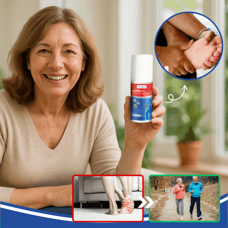 NerveCare+™ Spray - Reducer nervesmerter og følelsesløshed med 93 % på kun 5 dage