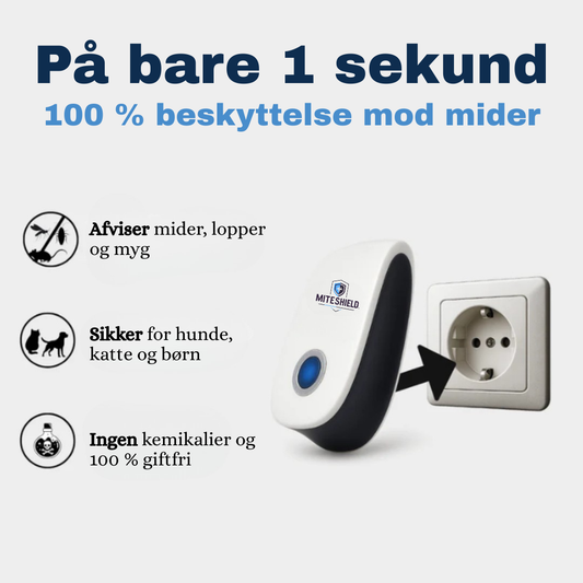 MiteShield™ - Stop kløe og nysen – sov uden mider!
