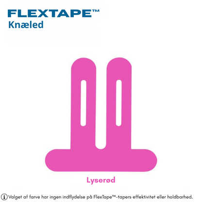 FlexTape™ - Fysioterapeut-testet knæstøtte på sekunder!