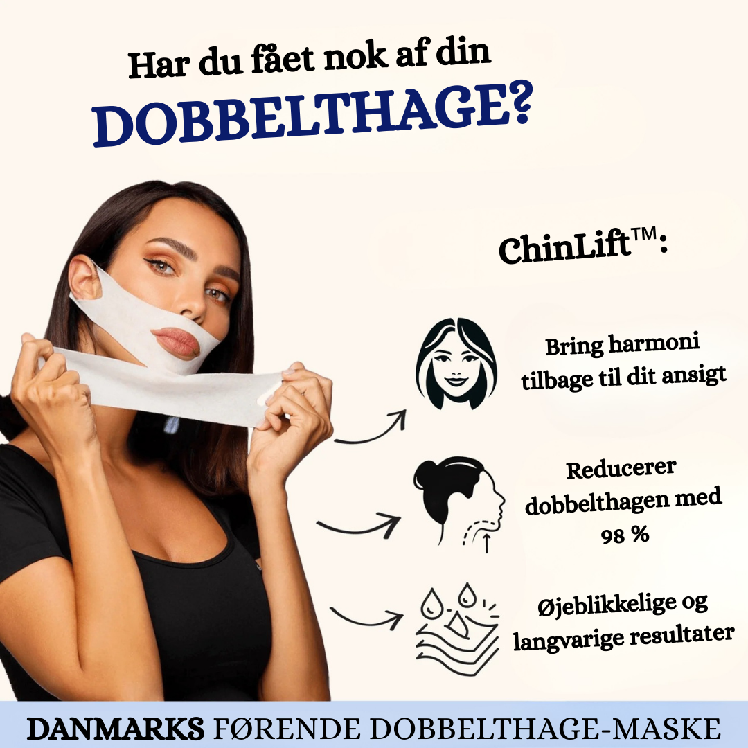ChinLift™ - Fjern din dobbelthage på 3 uger