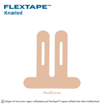 FlexTape™ - Fysioterapeut-testet knæstøtte på sekunder!