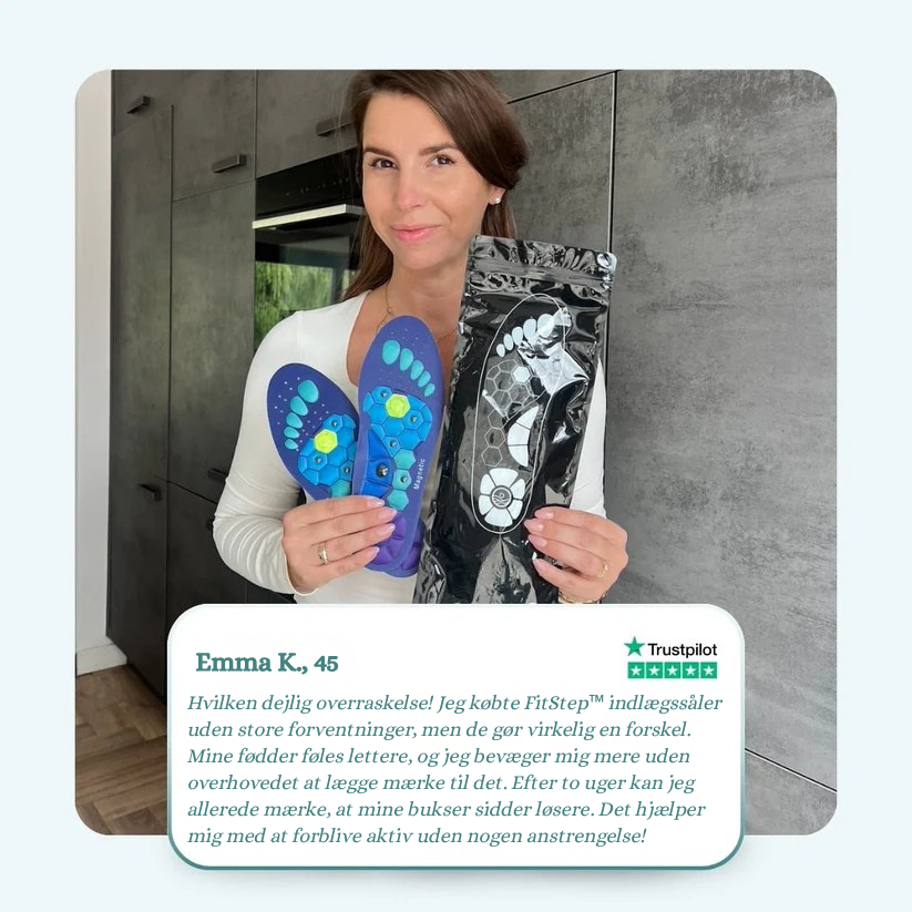 FitStep™ Magnetiske indlægssåler