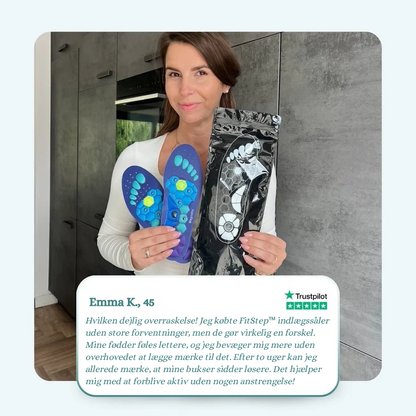 FitStep™ Magnetiske indlægssåler