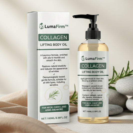 LumaFirm™ Body Oil | Giver fastere og mere løftet hud – op til 98 % på 24 timer