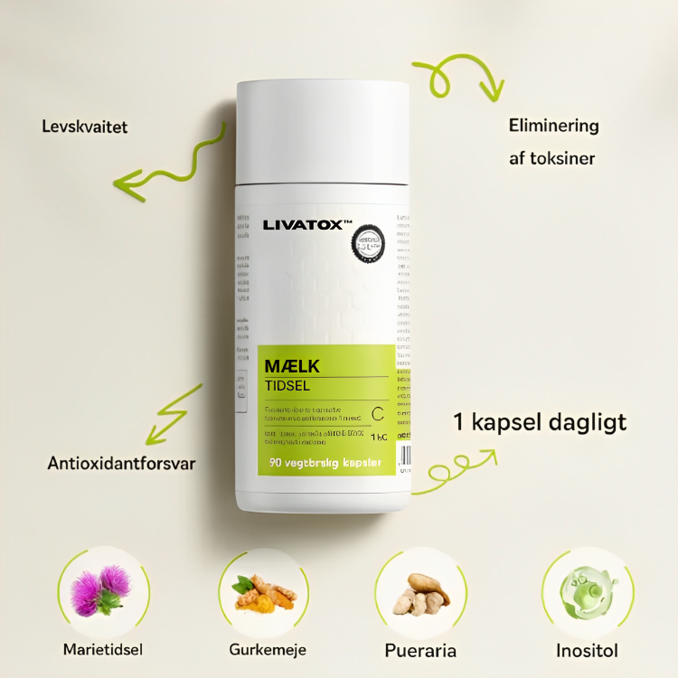 Livatox™ - Styrk dit immunforsvar med effektiv leverstøtte