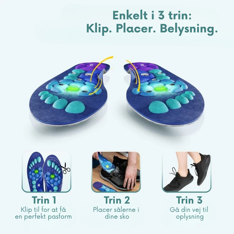 FitStep™ Magnetiske indlægssåler