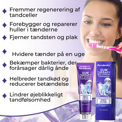 Parodentix™ - Fjerner plak og styrker tandkød naturligt