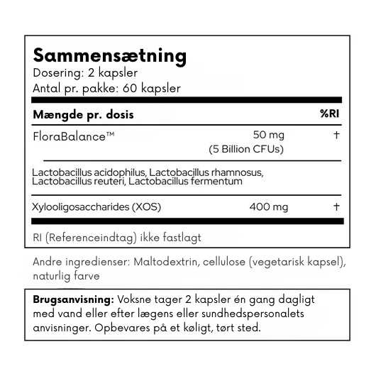 FloraBalance™ - Vaginal probiotisk blanding