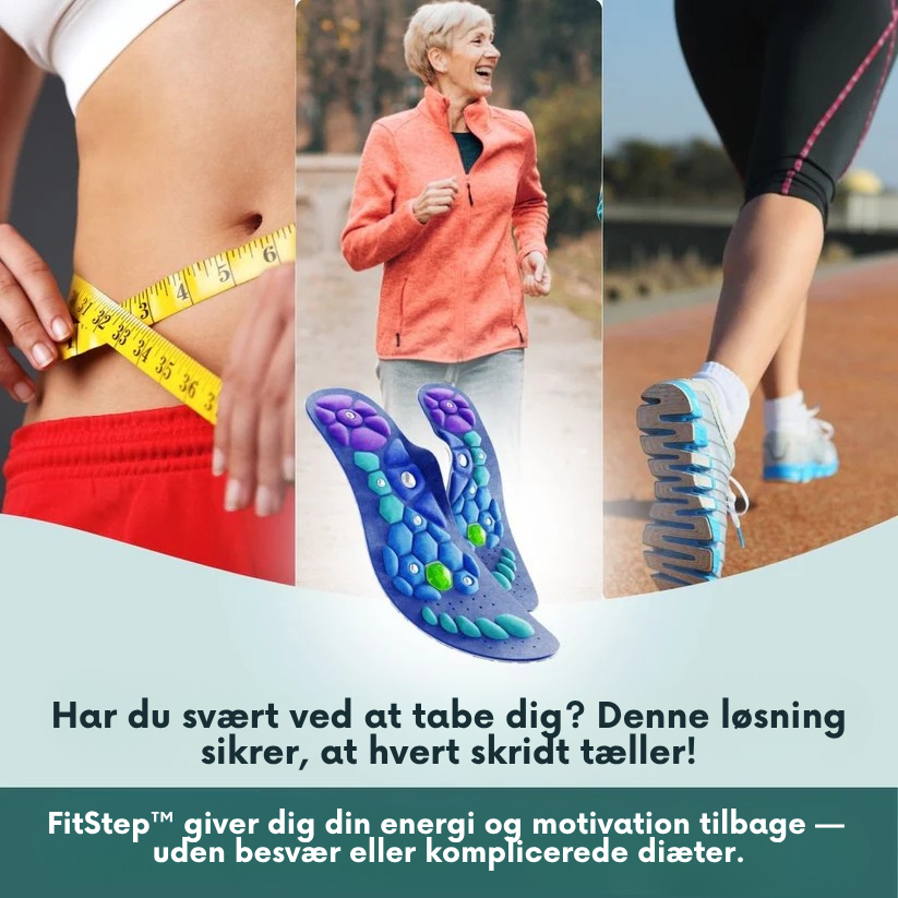 FitStep™ Magnetiske indlægssåler