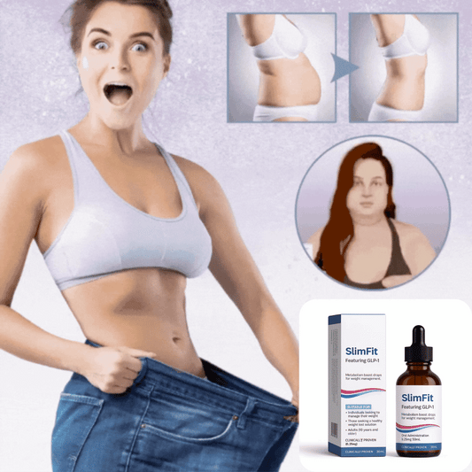 SlimFit™ Slankedråber | Tab op til 3 gange hurtigere mavefedt, allerede inden for en uge