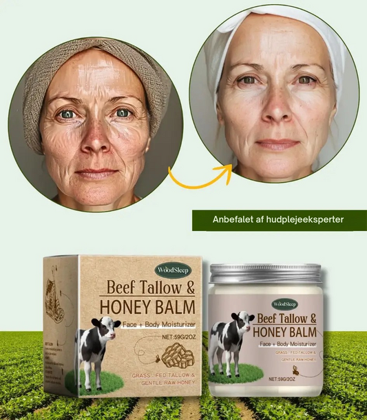 WoodSleep™ - Balsam med oksetalg og Manuka-honning | Fjerner rynker med 89% på 5 dage