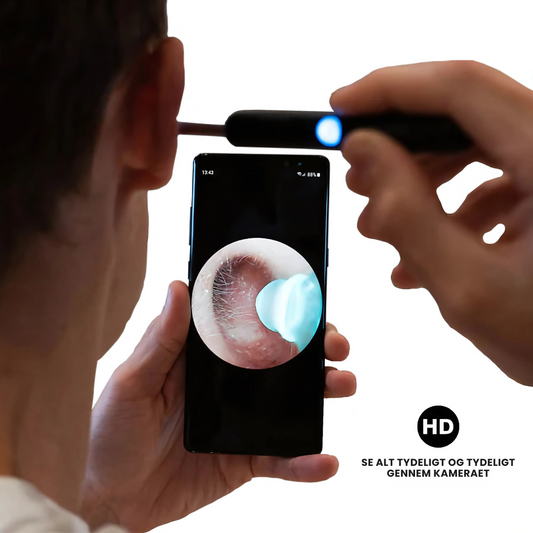 ØreVel™  - Smart ørerengøring med avanceret teknologi