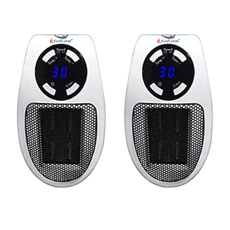 EcoVarm™ Bærbar Varmeenhed | Opvarm dit hjem sikkert på kun 5 minutter!