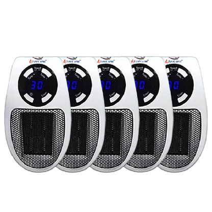 EcoVarm™ Bærbar Varmeenhed | Opvarm dit hjem sikkert på kun 5 minutter!