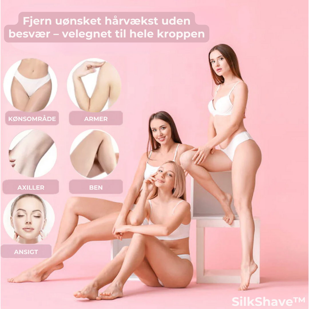 SilkShave™ 2-i-1 Kropsbarbermaskine til kvinder