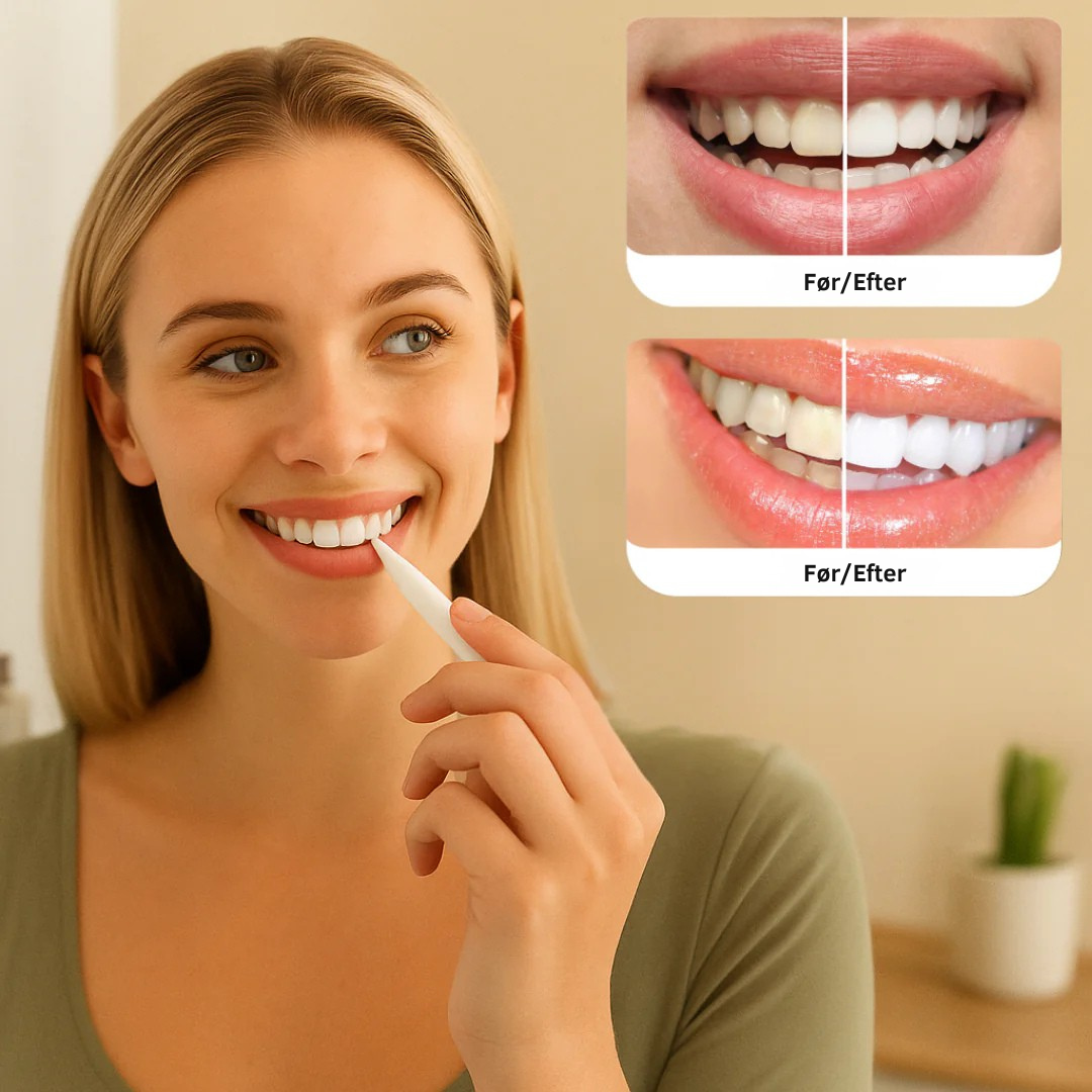 DentoBright™ Tandblegningspen - Hvidere tænder med en klinisk inspireret formel