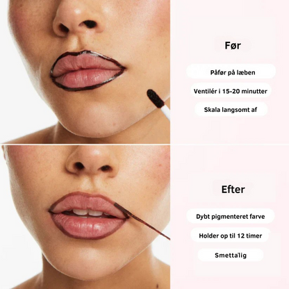 LipLock™ Peel-Off Læbestift | Sig farvel til efterbearbejdning, afsmidning og udtørring