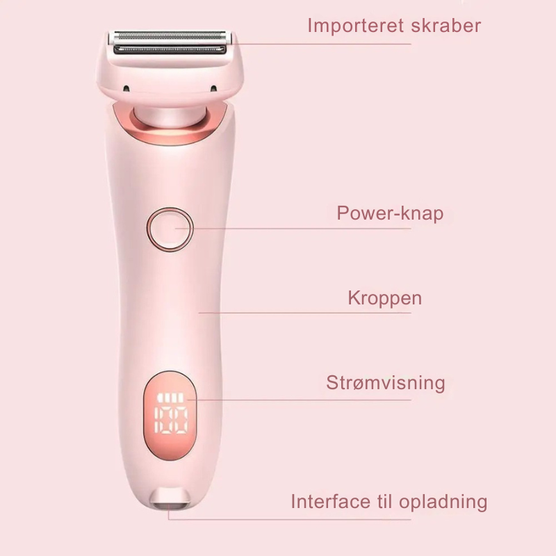 SilkTrim™ - 2-i-1-Epilator Til Hårfjerning
