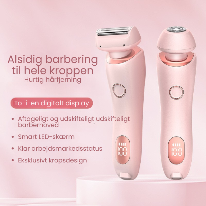 SilkTrim™ - 2-i-1-Epilator Til Hårfjerning