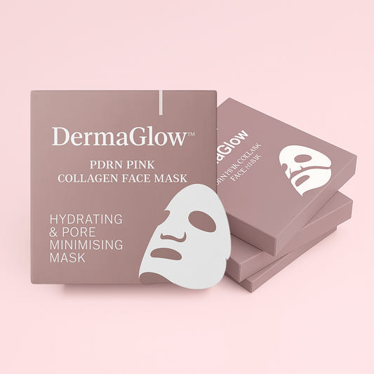 DermaGlow™ Laks PDRN Pink Collagen Ansigtsmaske - Vågn Op Med Fugtig, Strålende Hud
