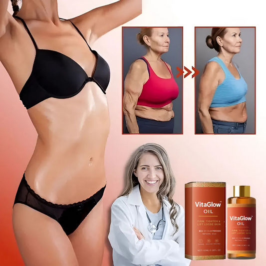 VitaGlow™ Oil - Strammer og løfter slap hud med 98 % inden for 24 timer