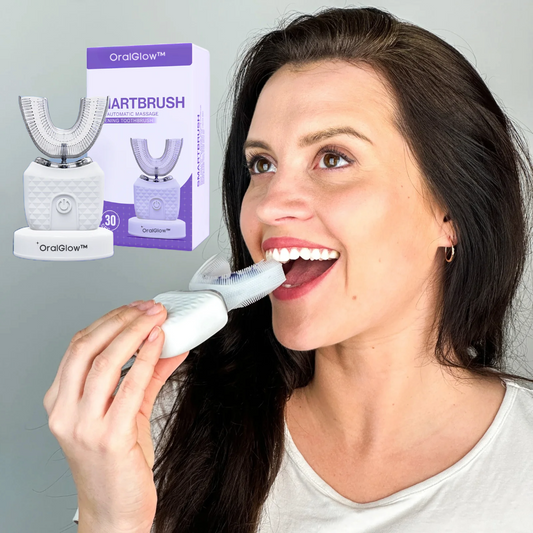 OralGlow™ Smartbrush - Børst tænderne hurtigt og nemt på 30 sekunder!