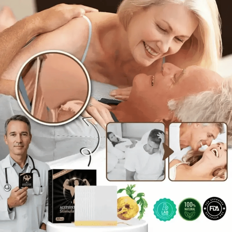 ErectaPatch™ - Disse stimulerende plaster vil genoprette din styrke og give dig stenhårde erektioner på bare 5 minutter!